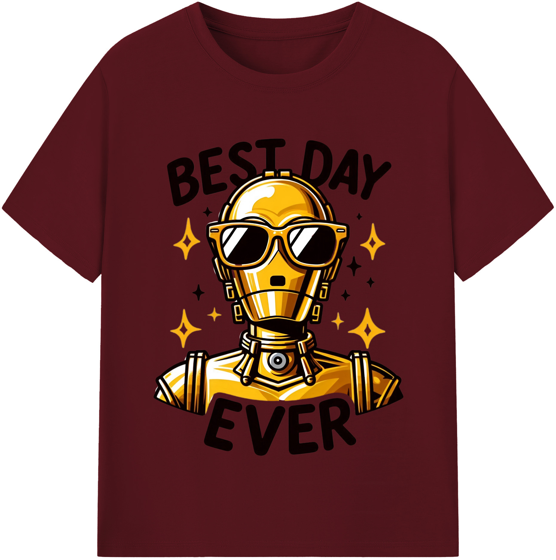 （画像用） スター・ウォーズ Star Wars 綿100％半袖Tシャツ（フロントプリント）